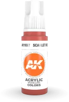 Photo de Ak Interactive  Pot de Peinture - Scarlet Red (17 ml)