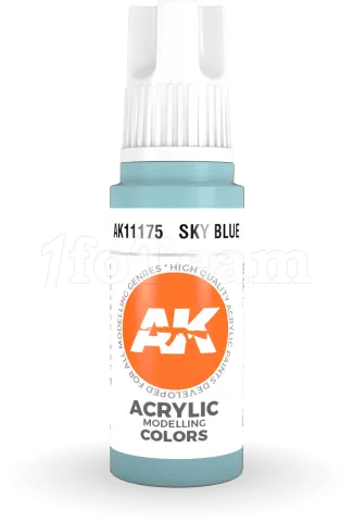 Photo de Ak Interactive  Pot de Peinture - Sky Blue (17 ml)