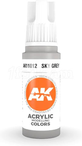 Photo de Ak Interactive  Pot de Peinture - Sky Grey (17 ml)