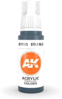 Photo de Ak Interactive  Pot de Peinture - Star Blue (17 ml)