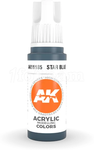 Photo de Ak Interactive  Pot de Peinture - Star Blue (17 ml)