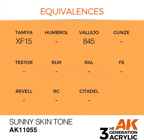 Photo de Ak Interactive  Pot de Peinture - Sunny Skin Tone (17 ml)