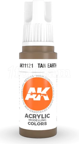 Photo de Ak Interactive  Pot de Peinture - Tan Earth (17 ml)