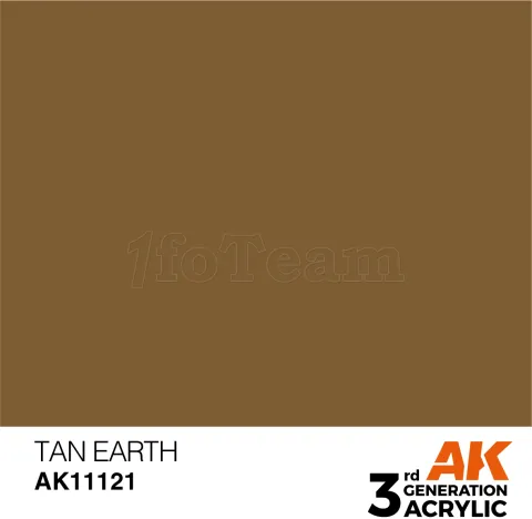 Photo de Ak Interactive  Pot de Peinture - Tan Earth (17 ml)