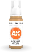 Photo de Ak Interactive  Pot de Peinture - Tan Yellow (17 ml)