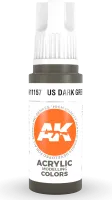 Photo de Ak Interactive  Pot de Peinture - Us Dark Green (17 ml)