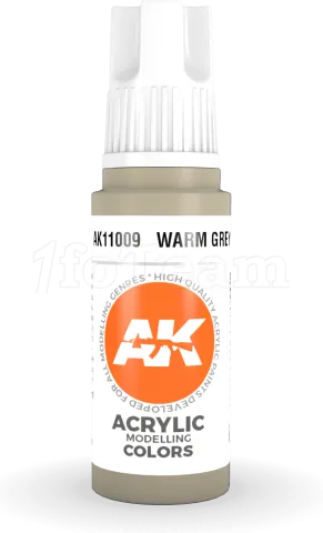Photo de Ak Interactive  Pot de Peinture - Warm Grey (17 ml)