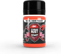 Photo de Ak Interactive Pot de Pigments Liquide Enamel - Standard Rust - Liquid Pigment (35 ml)