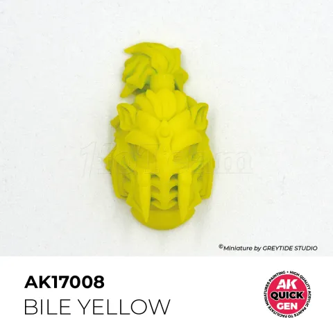 Photo de Ak Interactive Pot de Quick Gen - Bile Yellow (18 ml)