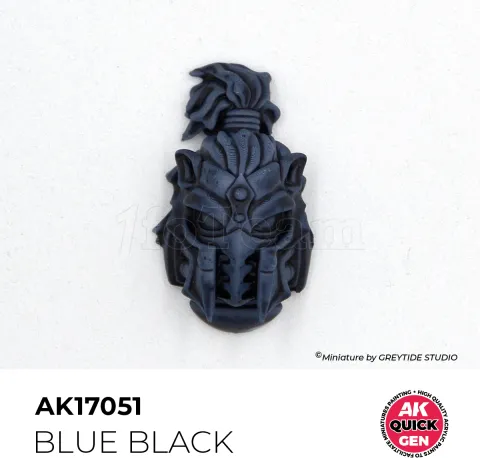 Photo de Ak Interactive Pot de Quick Gen - Blue Black (18 ml)