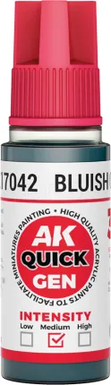 Photo de Ak Interactive Pot de Quick Gen - Bluish Grey (18 ml)