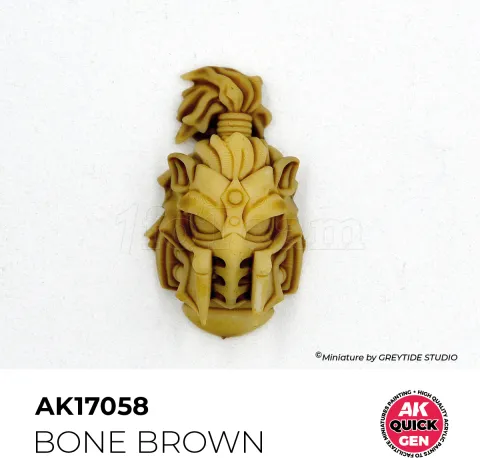 Photo de Ak Interactive Pot de Quick Gen - Bone Brown (18 ml)