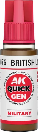 Photo de Ak Interactive Pot de Quick Gen - British Uniform (18 ml)