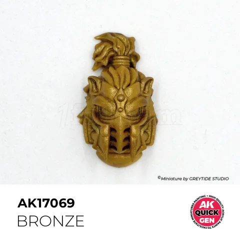 Photo de Ak Interactive Pot de Quick Gen - Bronze (18 ml)