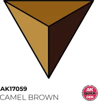 Photo de Ak Interactive Pot de Quick Gen - Camel Brown (18 ml)