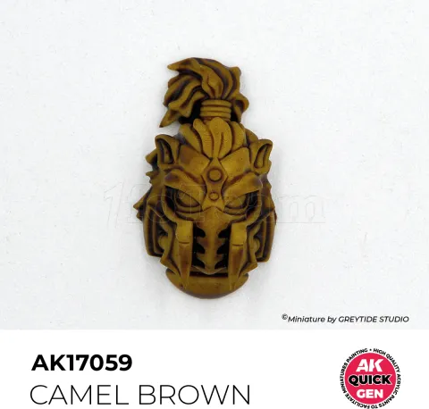 Photo de Ak Interactive Pot de Quick Gen - Camel Brown (18 ml)