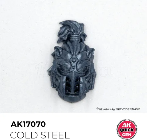 Photo de Ak Interactive Pot de Quick Gen - Cold Steel (18 ml)