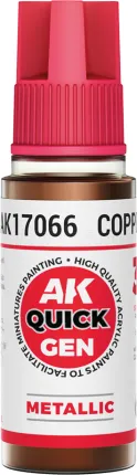 Photo de Ak Interactive Pot de Quick Gen - Copper (18 ml)