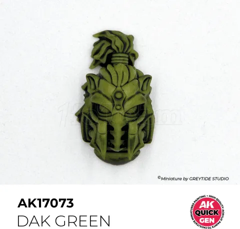 Photo de Ak Interactive Pot de Quick Gen - Dak Green (18 ml)
