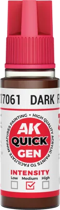 Photo de Ak Interactive Pot de Quick Gen - Dark Flesh (18 ml)
