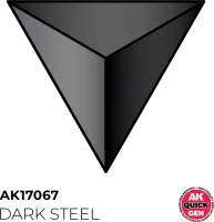 Photo de Ak Interactive Pot de Quick Gen - Dark Steel  (18 ml)