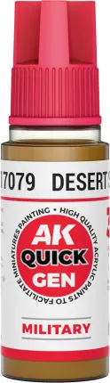 Photo de Ak Interactive Pot de Quick Gen - Desert Sand (18 ml)