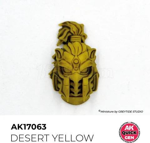 Photo de Ak Interactive Pot de Quick Gen - Desert Yellow (18 ml)