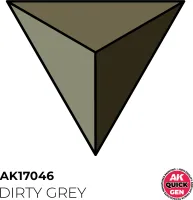 Photo de Ak Interactive Pot de Quick Gen - Dirty Grey (18 ml)
