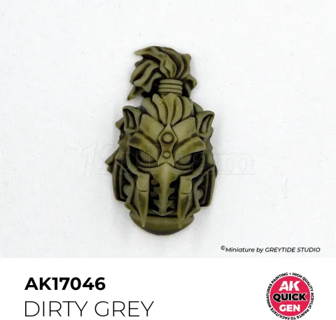 Photo de Ak Interactive Pot de Quick Gen - Dirty Grey (18 ml)