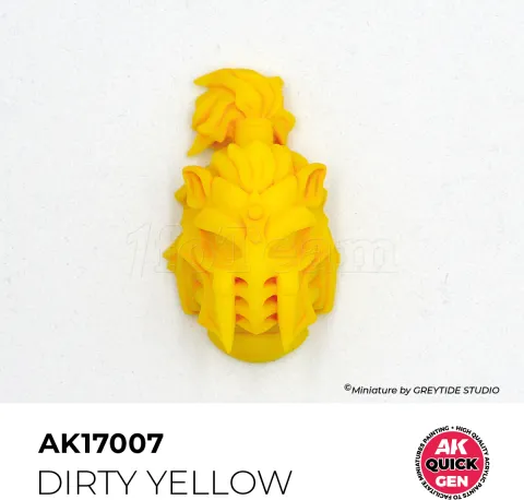 Photo de Ak Interactive Pot de Quick Gen - Dirty Yellow (18 ml)