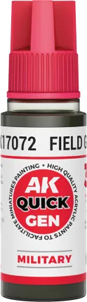 Photo de Ak Interactive Pot de Quick Gen - Field Grey (18 ml)