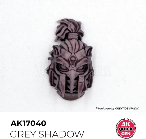 Photo de Ak Interactive Pot de Quick Gen - Grey Shadow (18 ml)
