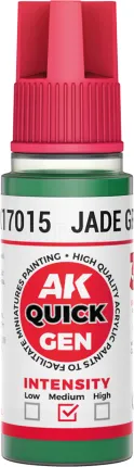 Photo de Ak Interactive Pot de Quick Gen - Jade Green (18 ml)