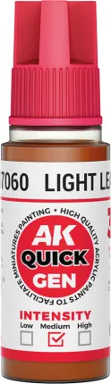 Photo de Ak Interactive Pot de Quick Gen - Light Leather (18 ml)