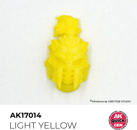 Photo de Ak Interactive Pot de Quick Gen - Light Yellow (18 ml)