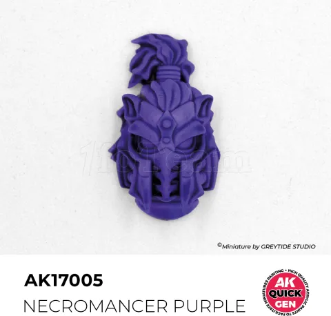 Photo de Ak Interactive Pot de Quick Gen - Necromancer Purple (18 ml)