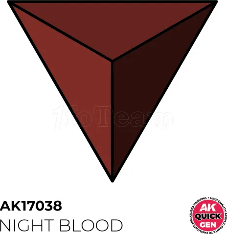 Photo de Ak Interactive Pot de Quick Gen - Night Blood (18 ml)