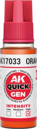 Photo de Ak Interactive Pot de Quick Gen - Orange (18 ml)
