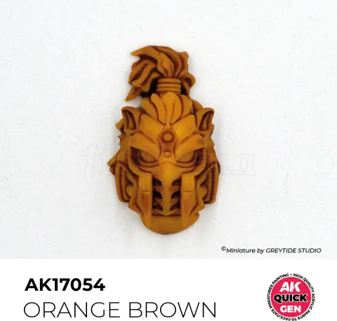 Photo de Ak Interactive Pot de Quick Gen - Orange Brown (18 ml)