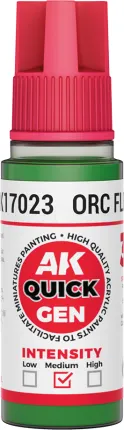 Photo de Ak Interactive Pot de Quick Gen - Orc Flesh (18 ml)
