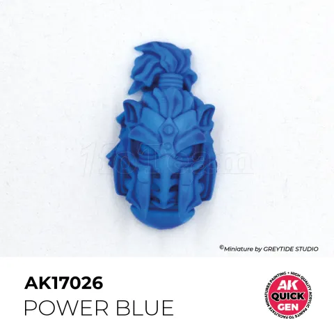 Photo de Ak Interactive Pot de Quick Gen - Power Blue (18 ml)