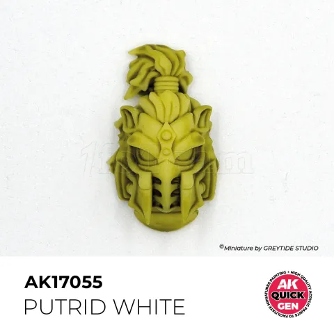 Photo de Ak Interactive Pot de Quick Gen - Putrid White (18 ml)