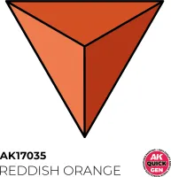 Photo de Ak Interactive Pot de Quick Gen - Reddish Orange (18 ml)
