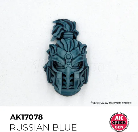 Photo de Ak Interactive Pot de Quick Gen - Russian Blue (18 ml)