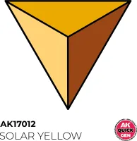 Photo de Ak Interactive Pot de Quick Gen - Solar Yellow (18 ml)