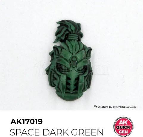 Photo de Ak Interactive Pot de Quick Gen - Space Dark Green (18 ml)