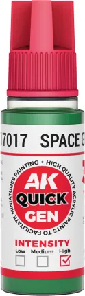 Photo de Ak Interactive Pot de Quick Gen - Space Green (18 ml)
