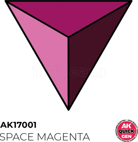 Photo de Ak Interactive Pot de Quick Gen - Space Magenta (18 ml)