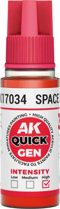 Photo de Ak Interactive Pot de Quick Gen - Space Red (18 ml)