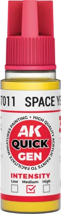 Photo de Ak Interactive Pot de Quick Gen - Space Yellow (18 ml)